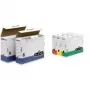 Fellowes Archive Box R-Kive PRIMA, White-Blue (B)80 mm made from 100% recycled carton, 100% recyclable (0026401)