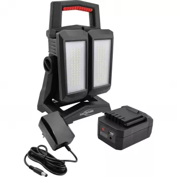 Work Light ANSMANN HS4500R-DUO rechargeable 4500 lm, portable LED floodlight