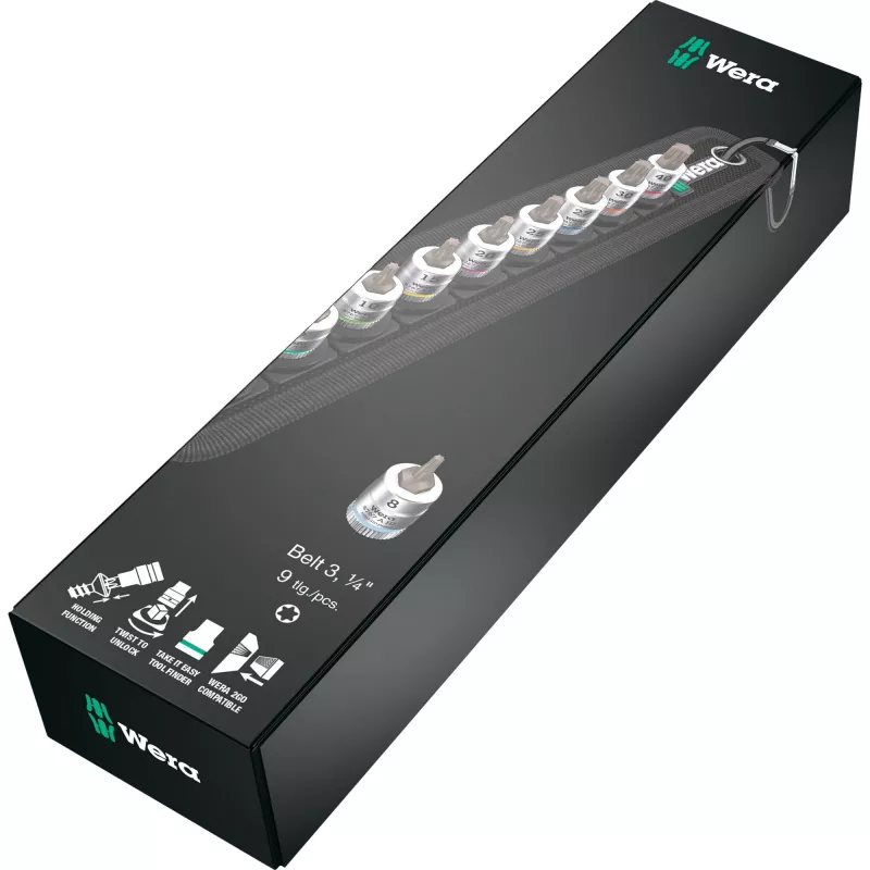 Socket set Wera 05003882001