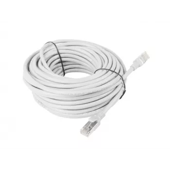 LANBERG networking cable RJ-45 Cat5e PCU5-10CC-3000-S, 30 m, U/UTP, CCA conductor, PVC jacket, 26 AWG, white