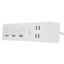 Power Strip Tellur — WiFi smart power strip with 3 AC outlets and 4 USB ports (4A)