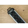 Power Extension Brennenstuhl 1391030200 3m 12 AC Outlets Indoor Black Silver