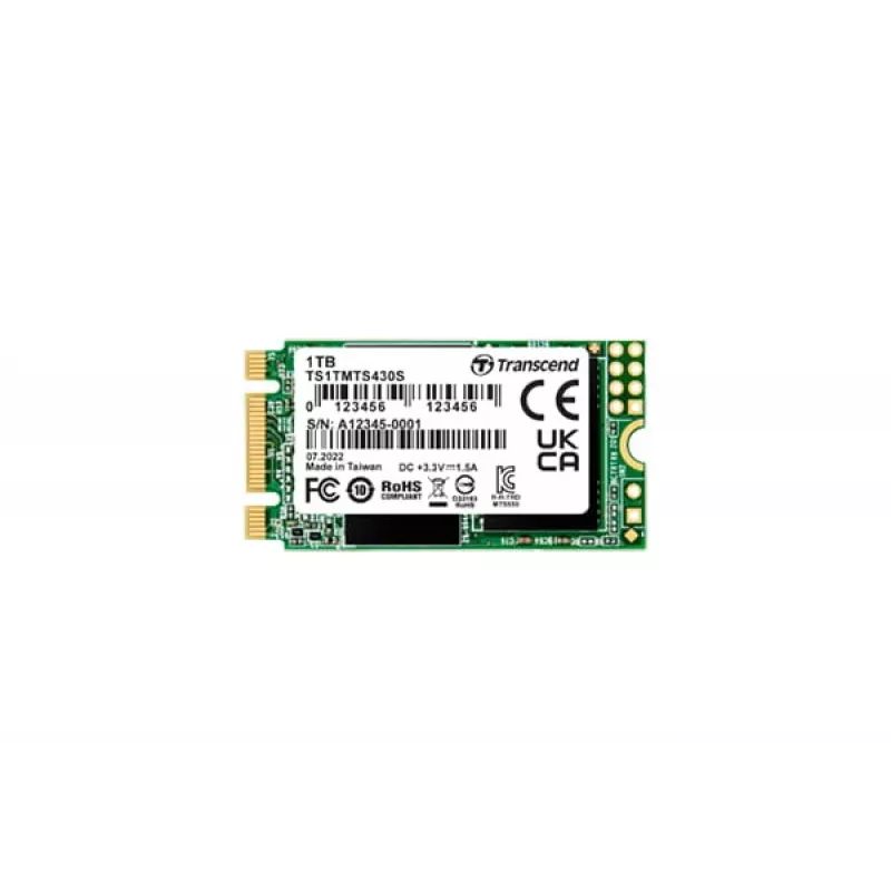 SSD disk Transcend 1 TB M.2 SATA III 3D NAND model 430S