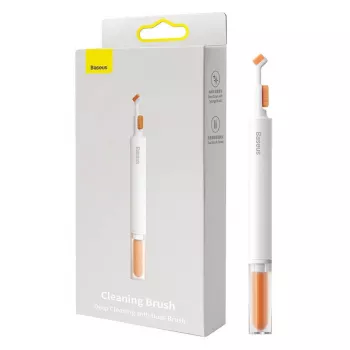 Cleaning Brush Baseus NGBS000002 — white, compact electronics and keyboard cleaning brush