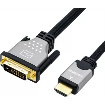 ROLINE 11.04.5876 Video Cable-Adapter 1,5 m HDMI Type A (Standard) DVI-D Black - Silver (11.04.5876)