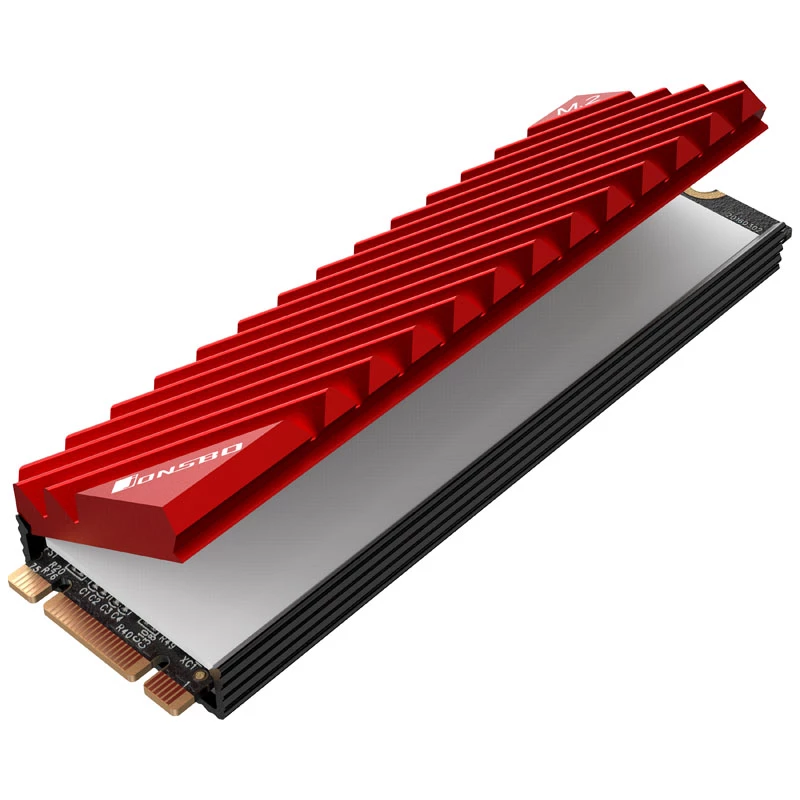 Heatsink/Radiator Jonsbo M.2-3 RED Black Red 24.4mm 73mm 9.6mm