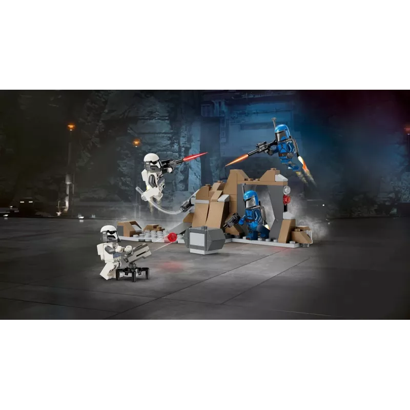 Construction toy LEGO Star Wars Ambush on Mandalore Battle Pack 75373 — 4 minifigures, 109 pieces, age 6+
