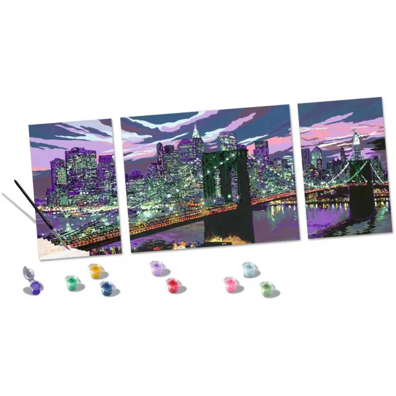 Paint by Numbers - Creart New York Skyline