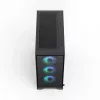Fractal Design Pop 2 Air Black Solid mid-tower PC case — ATX support, 3x 120 mm front fans, 2.5/3.5 inch drive bays, 215×481×462 mm