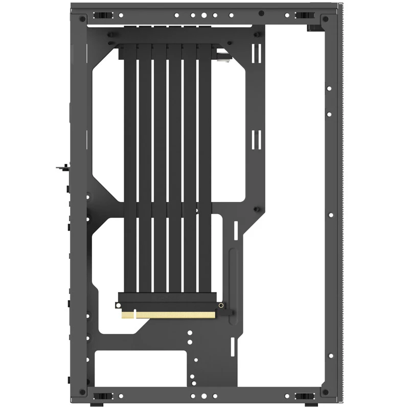 Supd Riser Ribbon Cable - PCIe 4.0, 270mm, black
