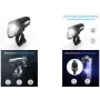 Bicycle Headlight FISCHER 007790 100 Lux LED, battery powered, black