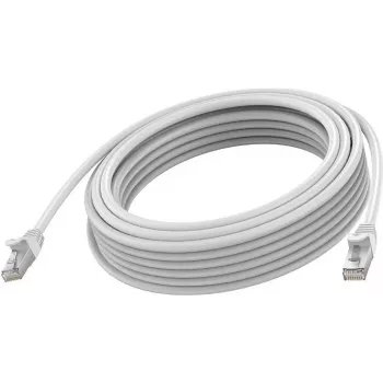 Vision - Network Cable - RJ-45 (M) to RJ-45 (M) - 5,0m - 6,2 mm - STP - CAT 6a - Moulded, Snagless - White (TC 5MCAT6A)
