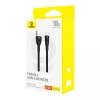Baseus Flash 2 USB A to USB C fast charging cable 2 m 100 W Black