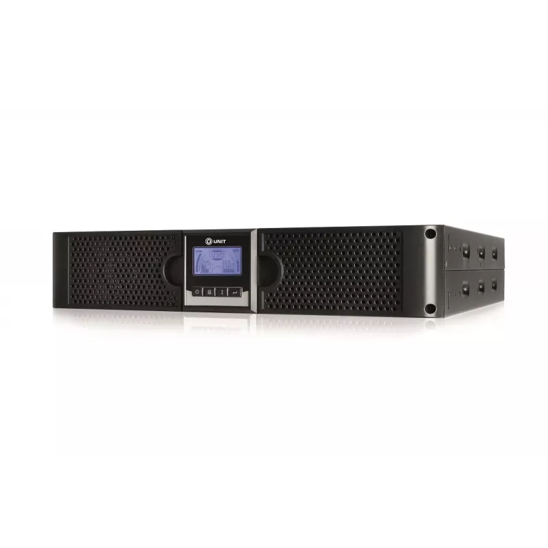 UNIT Technologies UL2000CB-SP-6BAT-ST 2000VA Online Double-Conversion Rack/Tower UPS - Silent Operation