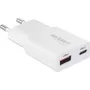 Voltcraft UC-1C1A25W01 USB Charger 1x USB-A USB-C Fast Charge PD 3.0 White (VC-17010775)