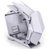 Mini Micro-ATX Tower Jonsbo MOD3 Tempered Glass White PC case, Mini-ITX/Micro-ATX support