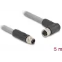 DeLOCK sensor/actuator cable 80545 5 m RST M12 Grey