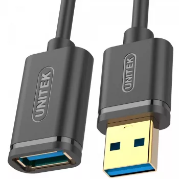 USB cable Unitek Y-C4030GBK 3 m USB 3.1 Type-A to Type-B (data and charging)