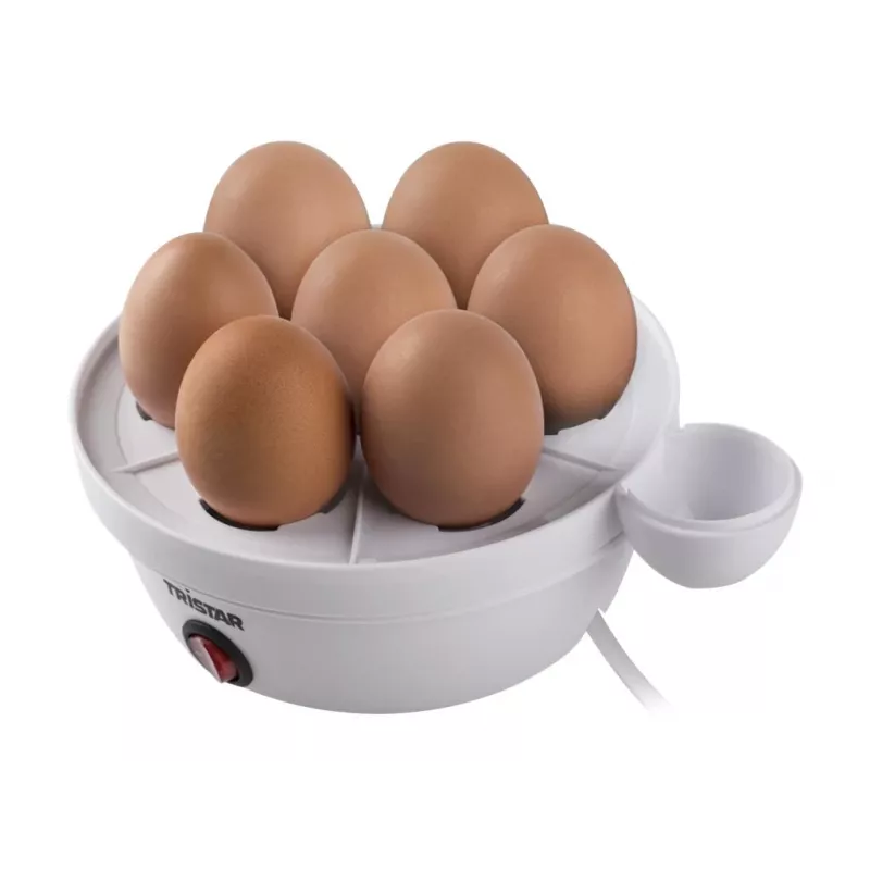 Egg boiler Tristar EK-3074 — capacity 7 eggs, 350 W, transparent/white