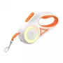 Retractable dog leash Rojeco RSSQYSFG3M-06 — 3 m, orange, automatic