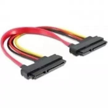 SATA Cable DeLOCK 84406 22pin / 22pin FM 0.2m Red