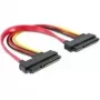 SATA Cable DeLOCK 84406 22pin / 22pin FM 0.2m Red