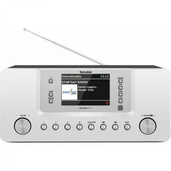 TechniSat DigitRadio 574 IR - Audiosystem - 2 x 5 Watt - Silver (0001/2951)