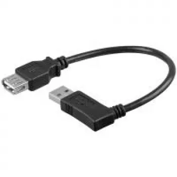 USB Cable Goobay 95702-GB 0.3m USB 2.0 Black