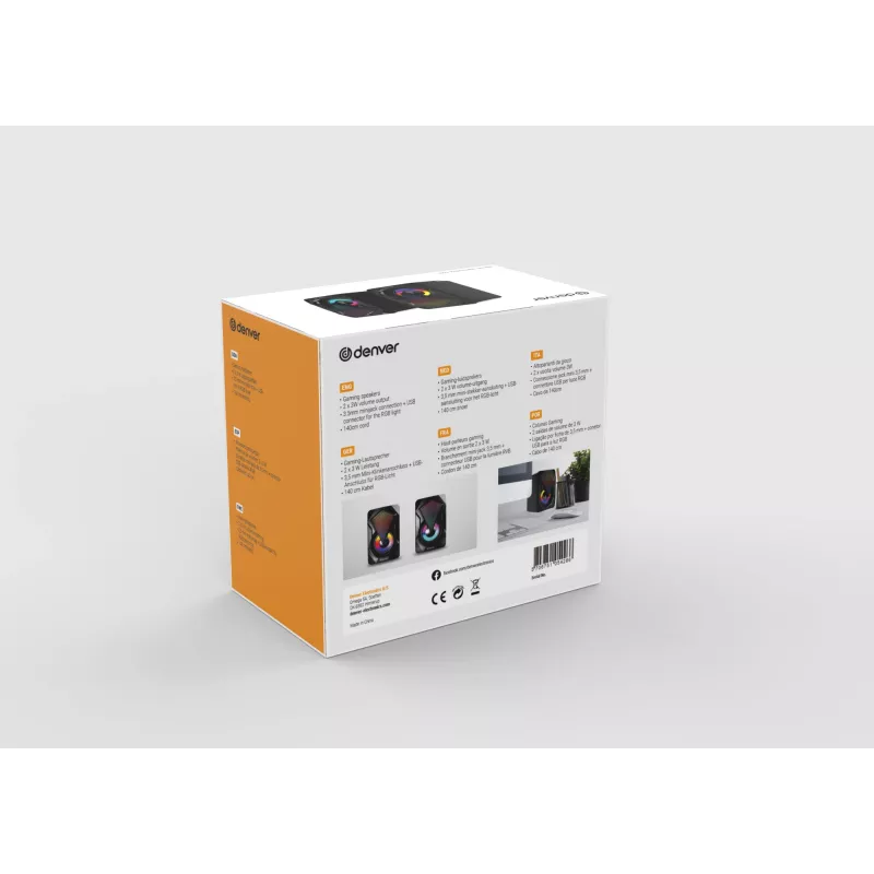 2-way speaker Denver GAS-500 6 W