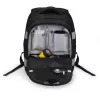 DICOTA Hi-Vis V2 Backpack Rucksack Black 320x220x455mm PET TPU
