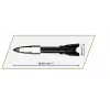 Building set COBI V2 Rocket 560 pieces World War II