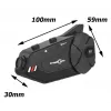 Headset FreedConn R1 PLUS E motorcycle Bluetooth intercom, Bluetooth 5.0+EDR, range 1000 m, IP65, FM, 1080p video, 30 h talk time
