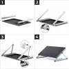 Mounting set EcoFlow AA-FRAME-28IN freestanding silver