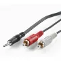 3.5mm (M) - Cinch (2x M) Cable VALUE 1.5 m