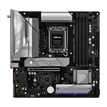 Motherboard ASRock B860M LiveMixer WiFi — Intel B860, LGA 1851, micro ATX, DDR5, 4x DIMM, Wi‑Fi 6E, 2.5Gb LAN