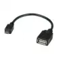 VALUE USB 2.0 Cable, USB 2.0 Type Micro B - Type A BU, OTG 0,15 m (11.99.8311)