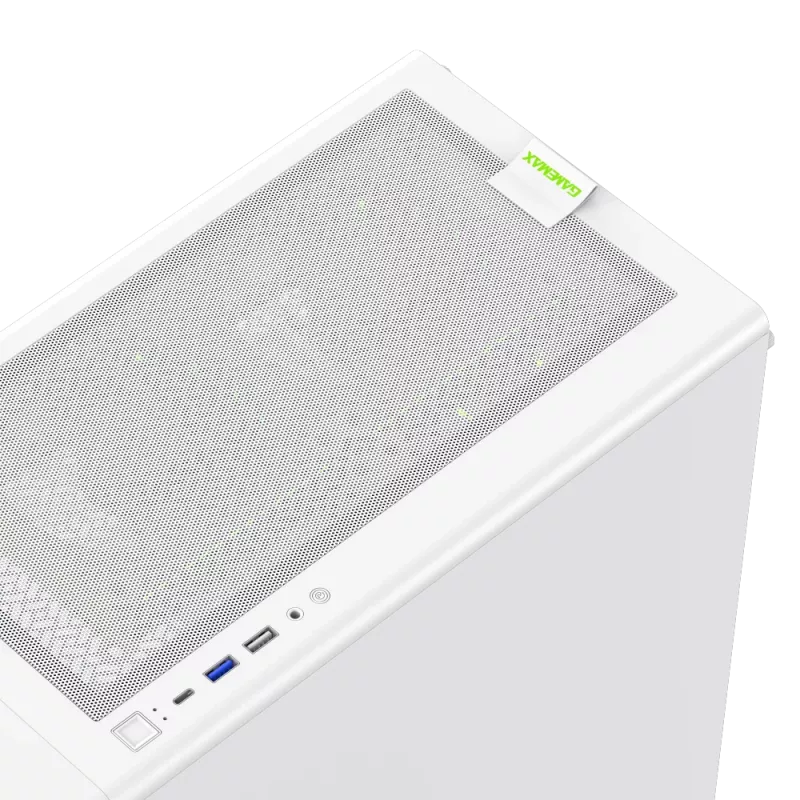 Gamemax Case | AERIS 330 MW | White | Mini Tower | Power supply included No
