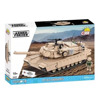 Construction Set bricks Cobi M1A2 Abrams 1025 pieces model CO BI-2632