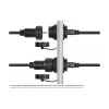 Good Connections Industrie-Plug S4 -USB 2.0 A-A 1m Cable