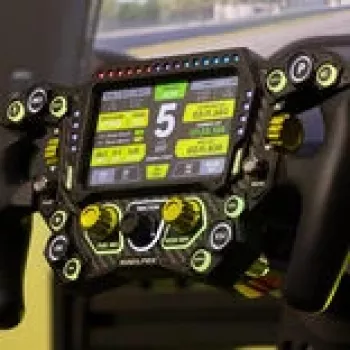 Simagic SOELPEC Spectra XR steering wheel – racing controller, neon finish
