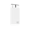 Power bank EnerGo 10000mAh white-black
