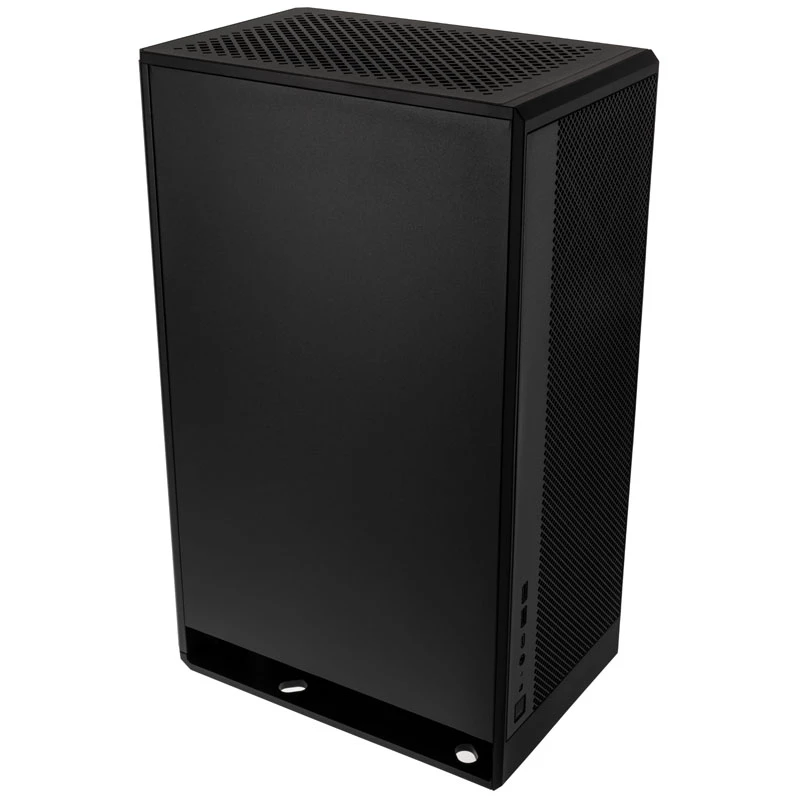 SilverStone ALTA G1M - microATX Tower - micro ATX - no power supply (SFX12V/SFX-L12V) - Black - USB/Audio