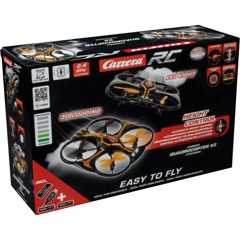 Quadcopter Carrera Toys 370503032 12 years Gyroscope Lithium Polymer