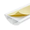 Aluminum masking strip MACLEAN MC-814 W white – cable organizer trim, rigid aluminum profile for concealing cables