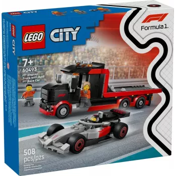 LEGO CITY 60493 F1 Display Truck with Audi F1 Race Car