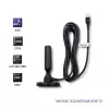 Indoor TV antenna QOLTEC 57016 DVB-T2 — compact design for digital terrestrial reception