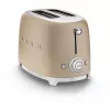 Toaster Smeg 50's Style TSF01CHMEU 2 slices Gold 950W