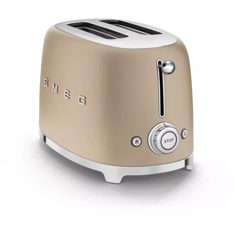 Toaster Smeg 50's Style TSF01CHMEU 2 slices Gold 950W