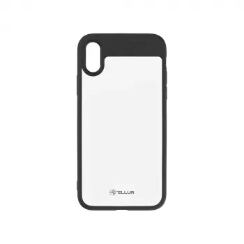 Cover Tellur iPhone X 14.7 cm (5.8 inch) Black Transparent