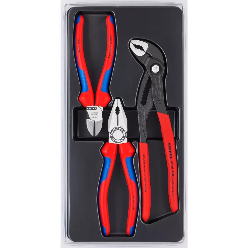 Pliers set Knipex 00 20 09 V01